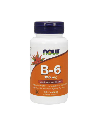 NOW B-6 100 mg (100 caps)
