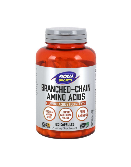 NOW Branched Chain Amino Acids (120 caps)