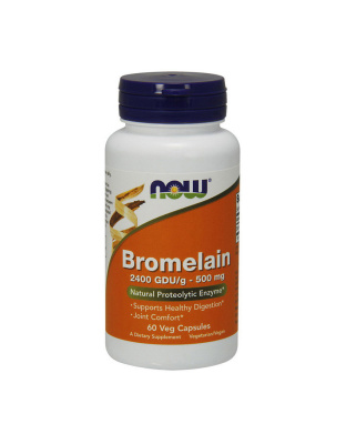 NOW Bromelain 500 mg (60 caps)
