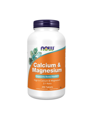 NOW Calcium & Magnesium (250 tabs)