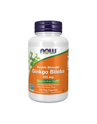 NOW Ginkgo Biloba 120 mg (100 caps)