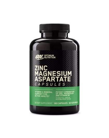 Optimum Nutrition Zinc Magnesium Aspartate (180 caps)