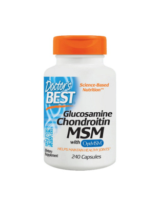 Doctor's BEST Glucosamine Chondroitin MSM (240 caps)