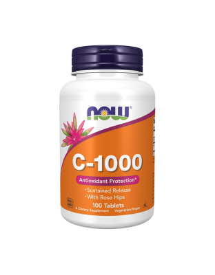 NOW C-1000 with rose hips (100 tabs)