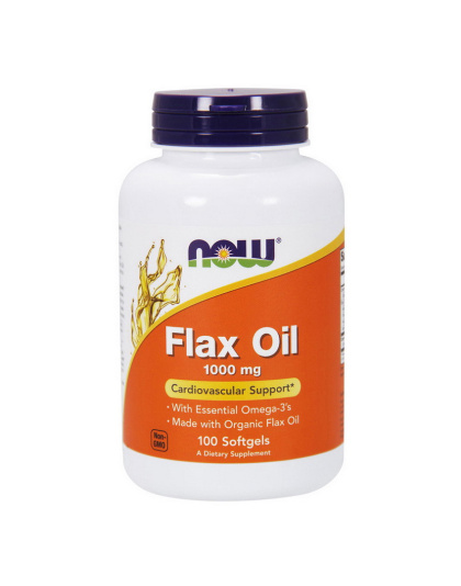 NOW Flax Oil (100 softgels)