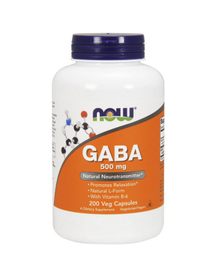 NOW GABA 500 mg (200 veg cap)