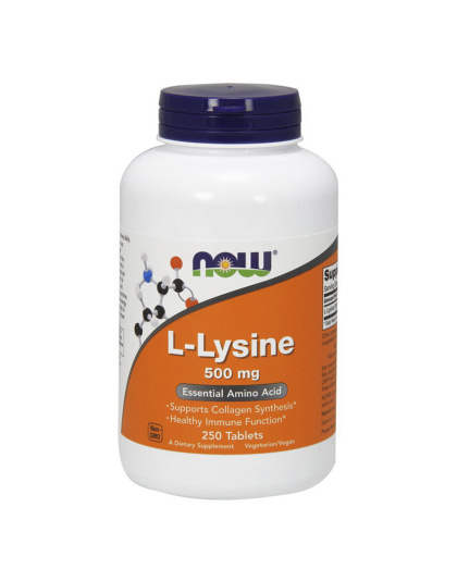 NOW L-Lysine 500 mg (250 tab)