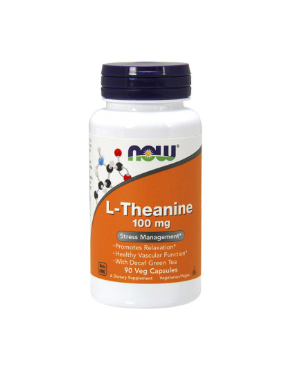 NOW L-Theanine 100 mg (90 veg caps)