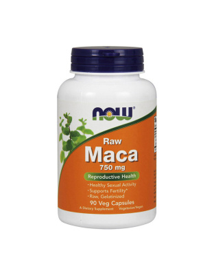 NOW Maca 750 mg raw (90 veg caps)