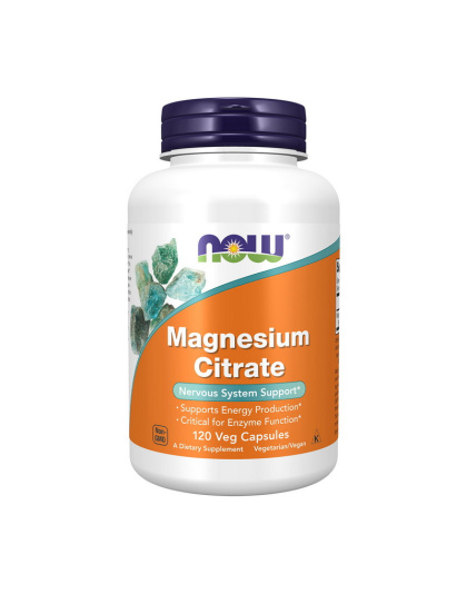 NOW Magnesium Citrate (120 veg caps)