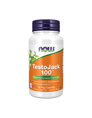 NOW Testo Jack 100 (60 veg caps)