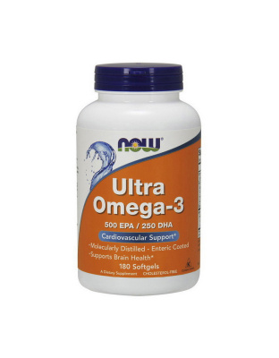 NOW Ultra Omega-3 (180 softgels)