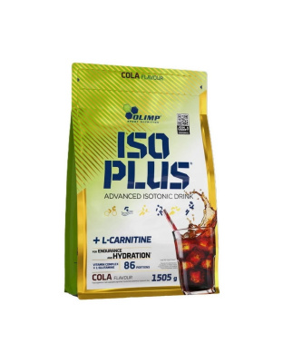 OLIMP Iso Plus + L-Carnitine (1,5 kg, cola)
