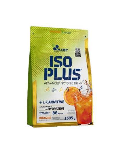 OLIMP Iso Plus + L-Carnitine (1,5 kg, orange)