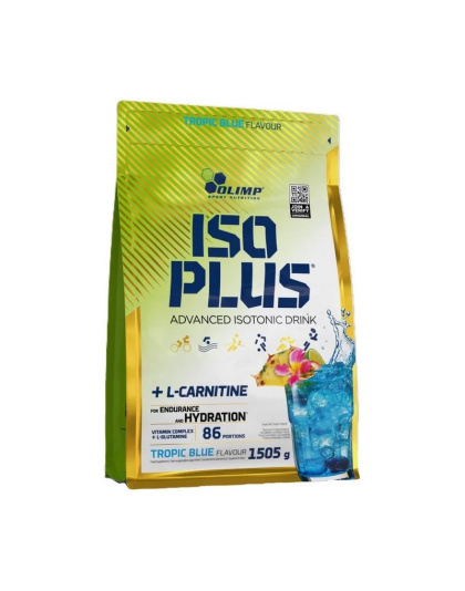 OLIMP Iso Plus + L-Carnitine (1,5 kg, tropic blue)