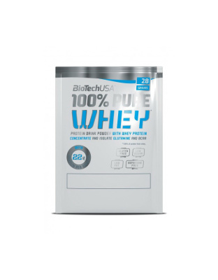 BioTech 100% Pure Whey (28 g, strawberry)