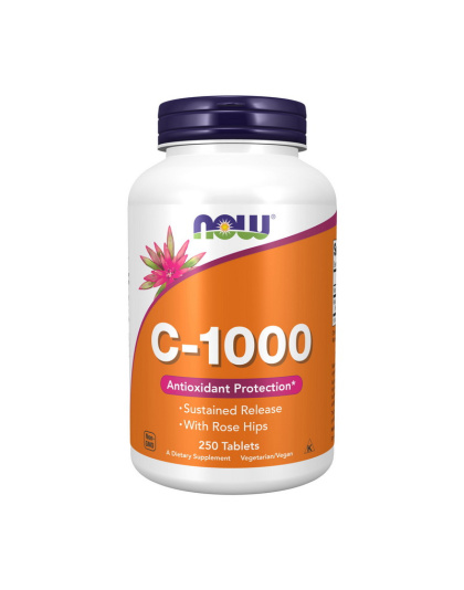 NOW C-1000 with rose hips (250 tabs)