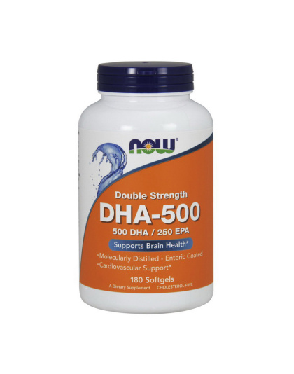 NOW DHA-500/250 EPA (180 softgels)