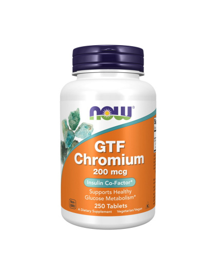 NOW GTF Chromium 200 mcg (250 tab)