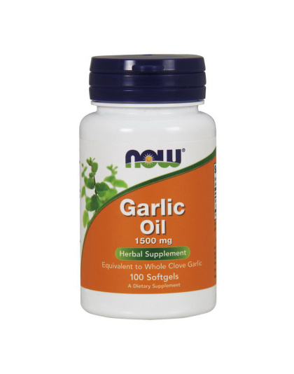 NOW Garlic Oil 1500 mg (100 softgels)