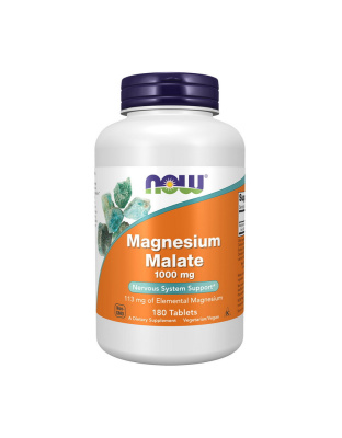 NOW Magnesium Malate (180 tab)
