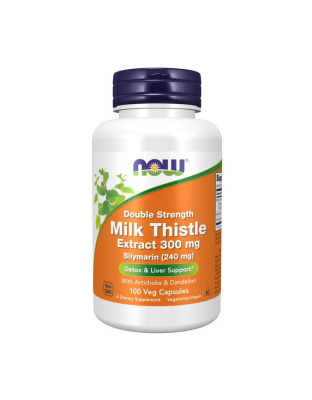 NOW Milk Thistle Extract 300 mg (100 veg caps)