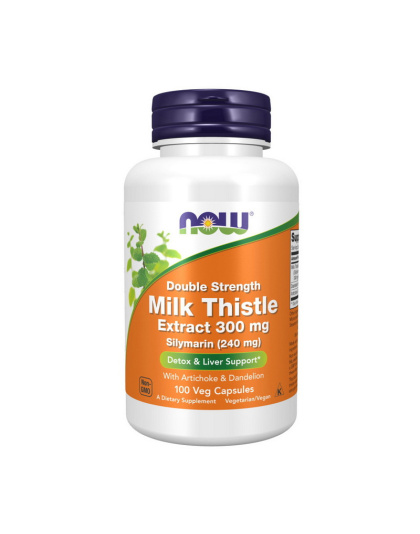 NOW Milk Thistle Extract 300 mg (100 veg caps)