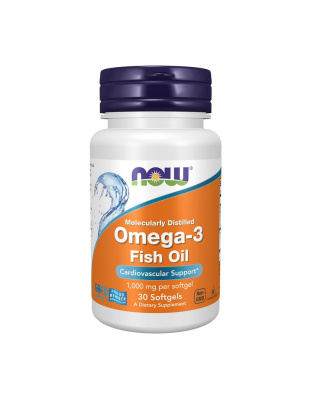 NOW Omega-3 (30 softgels)