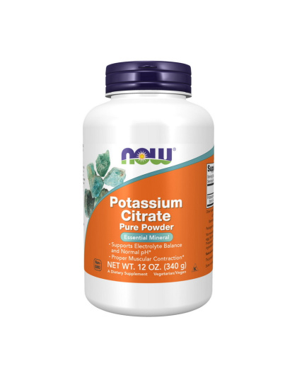 NOW Potassium Citrate Pure Powder (340 g)