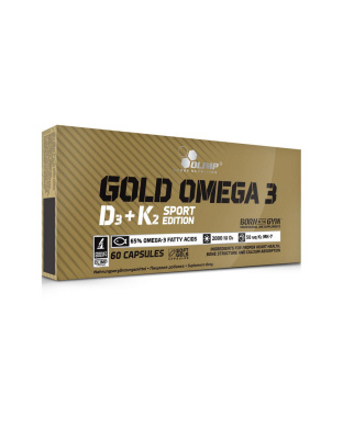 OLIMP Gold Omega 3 D3+K2 sport edition (60 caps)
