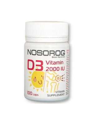 NOSOROG Vitamin D3 2000 IU (100 caps)