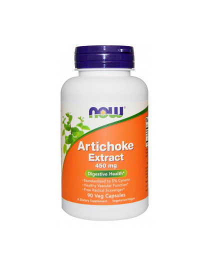 NOW Artichoke extract 450 mg (90 veg caps)