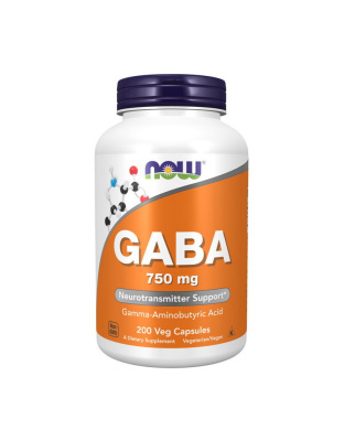 NOW GABA 750 mg (200 cap)