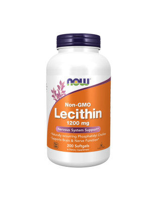 NOW Lecithin 1200 mg (200 softgels)