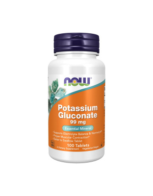 NOW Potassium Gluconate 99 mg (100 tab)