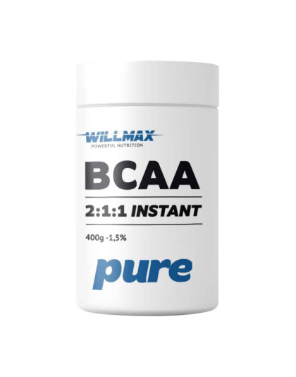 Willmax BCAA 2:1:1 Instant (400 g, pure)