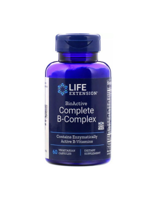 Life Extension BioActive B-Complex Complete (60 veg caps)