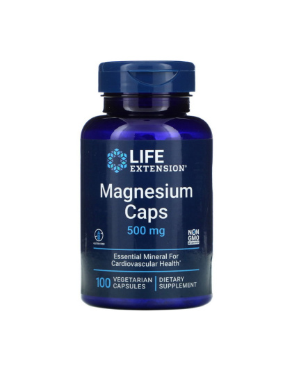 Life Extension Magnesium Caps 500 mg (100 veg caps)
