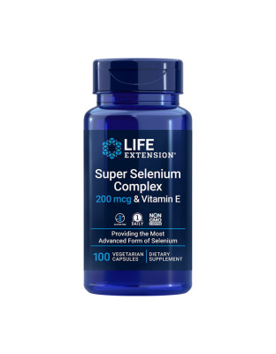 Life Extension Super Selenium Complex 200 mcg & Vitamin E (термін до 28.09.2026) (100 veg caps)