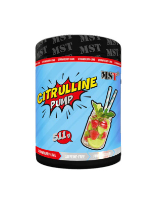 MST Citrulline Pump (511 g, strawberry-lime)