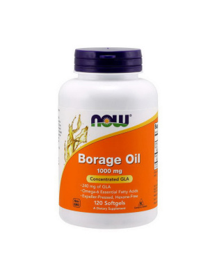 NOW Borage Oil 1000 mg (120 softgels)