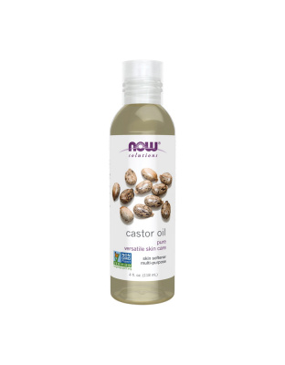 NOW Castor Oil (118 ml, pure)