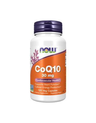 NOW CoQ10 30 mg (120 veg caps)
