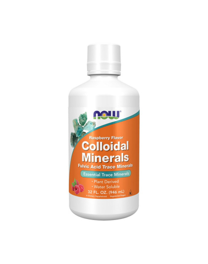 NOW Colloidal Minerals (946 ml, raspberry)