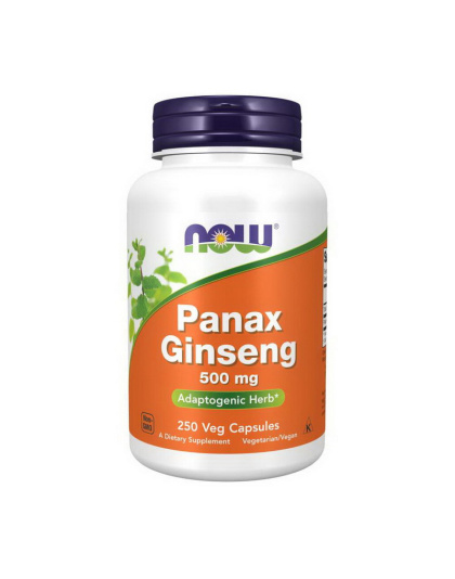 NOW Panax Ginseng 500 mg (250 veg caps)