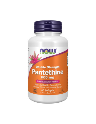 NOW Pantethine 600 mg double strength (60 softgels)