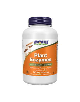 NOW Plant Enzymes (240 veg caps)