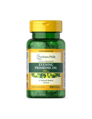 Puritan's Pride Evening Primrose Oil 500 mg (100 sgels)