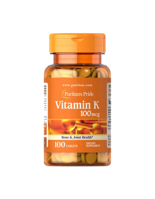 Puritan's Pride Vitamin K 100 mcg (100 tab)