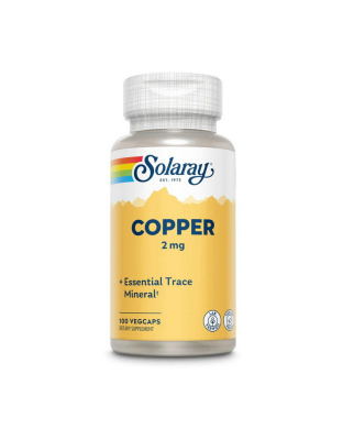 Solaray Copper 2 mg (100 veg caps)